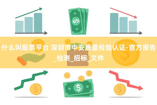 什么叫股票平台 深圳市中安质量检验认证-官方报告_检测_招标_文件